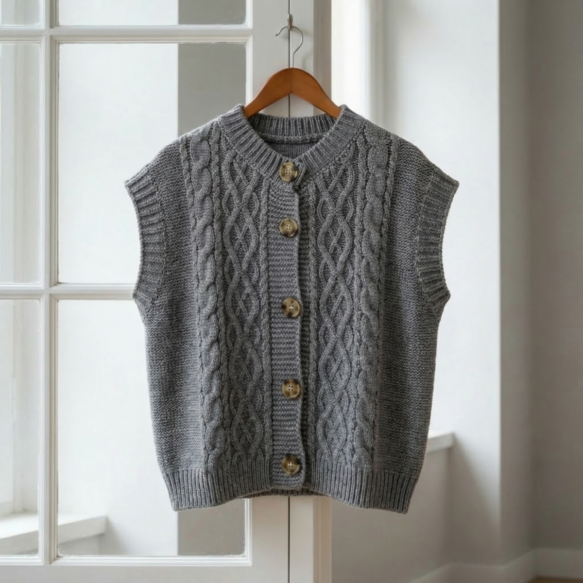 Harper | Naples Cable Knit Sweater Vest