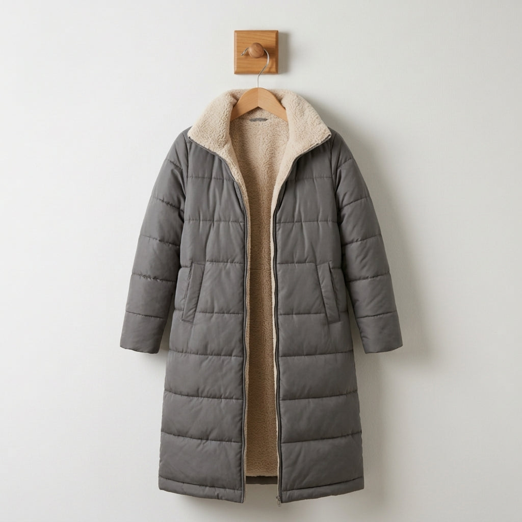 Hazel | Bélae Quilted Coat with Hood
