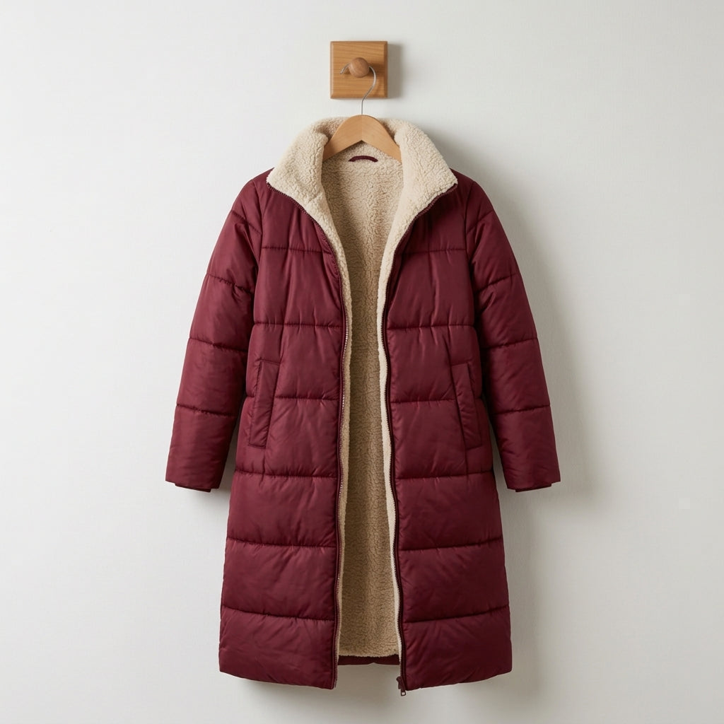 Hazel | Bélae Quilted Coat with Hood