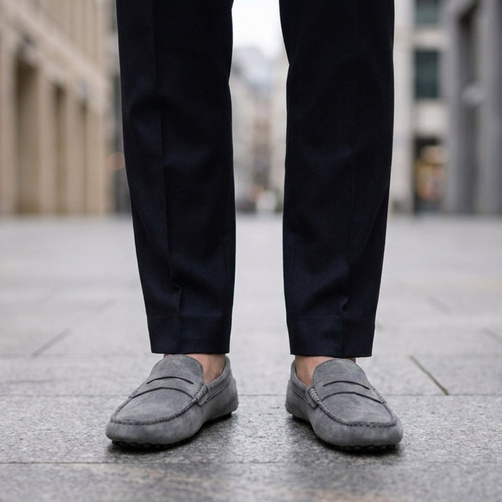 Hudson | Fiesole Suede Penny Loafers