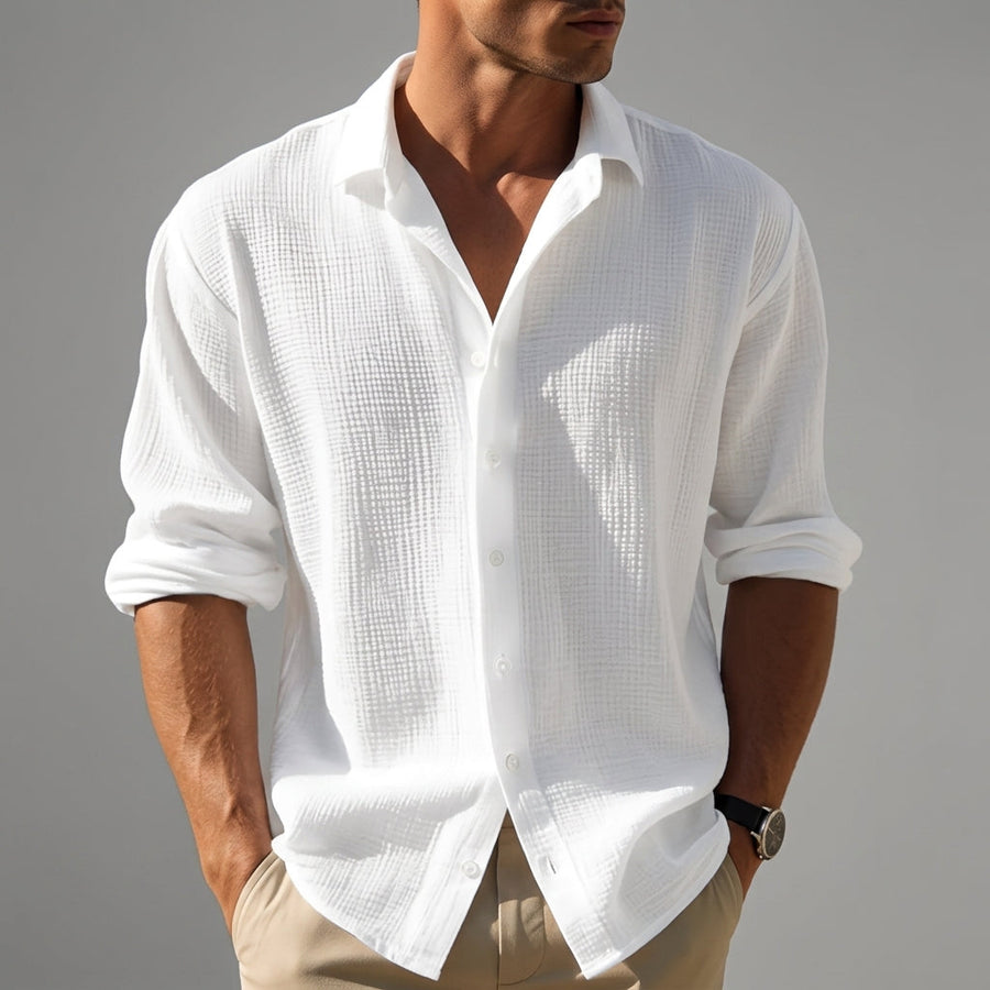 Hudson | Ostuni Cotton Linen Shirt