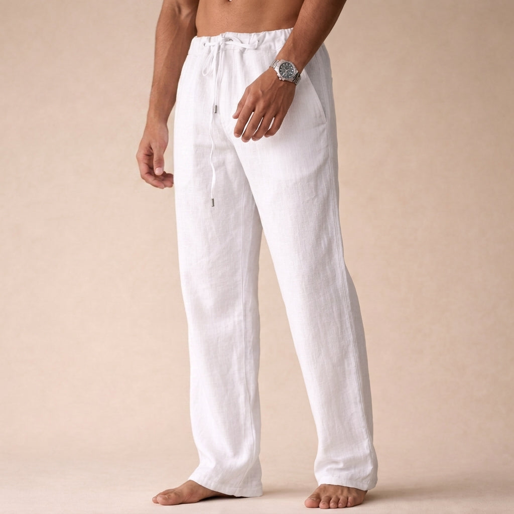 Isaac | Palmara Linen Trousers