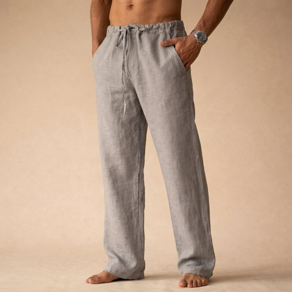 Isaac | Palmara Linen Trousers