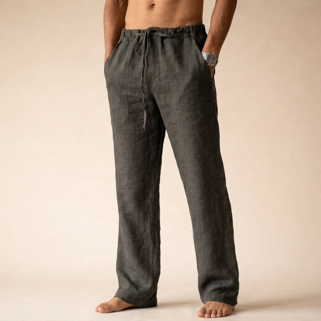 Isaac | Palmara Linen Trousers