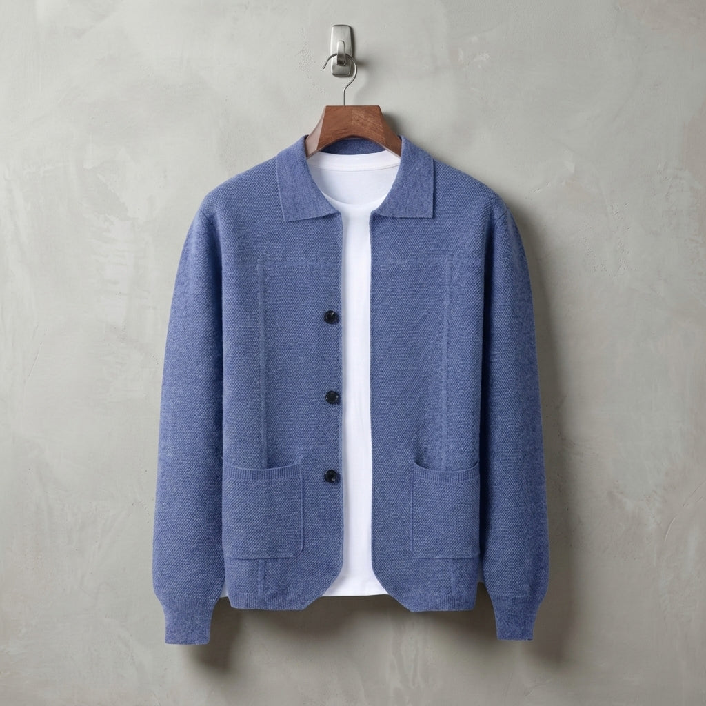 Jack | Como Cashmere Button Overshirt