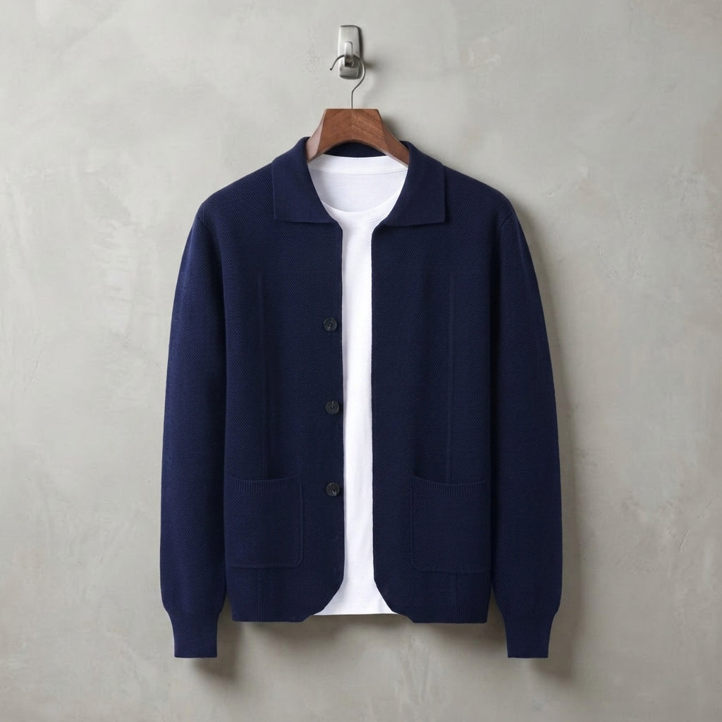 Jack | Como Cashmere Button Overshirt