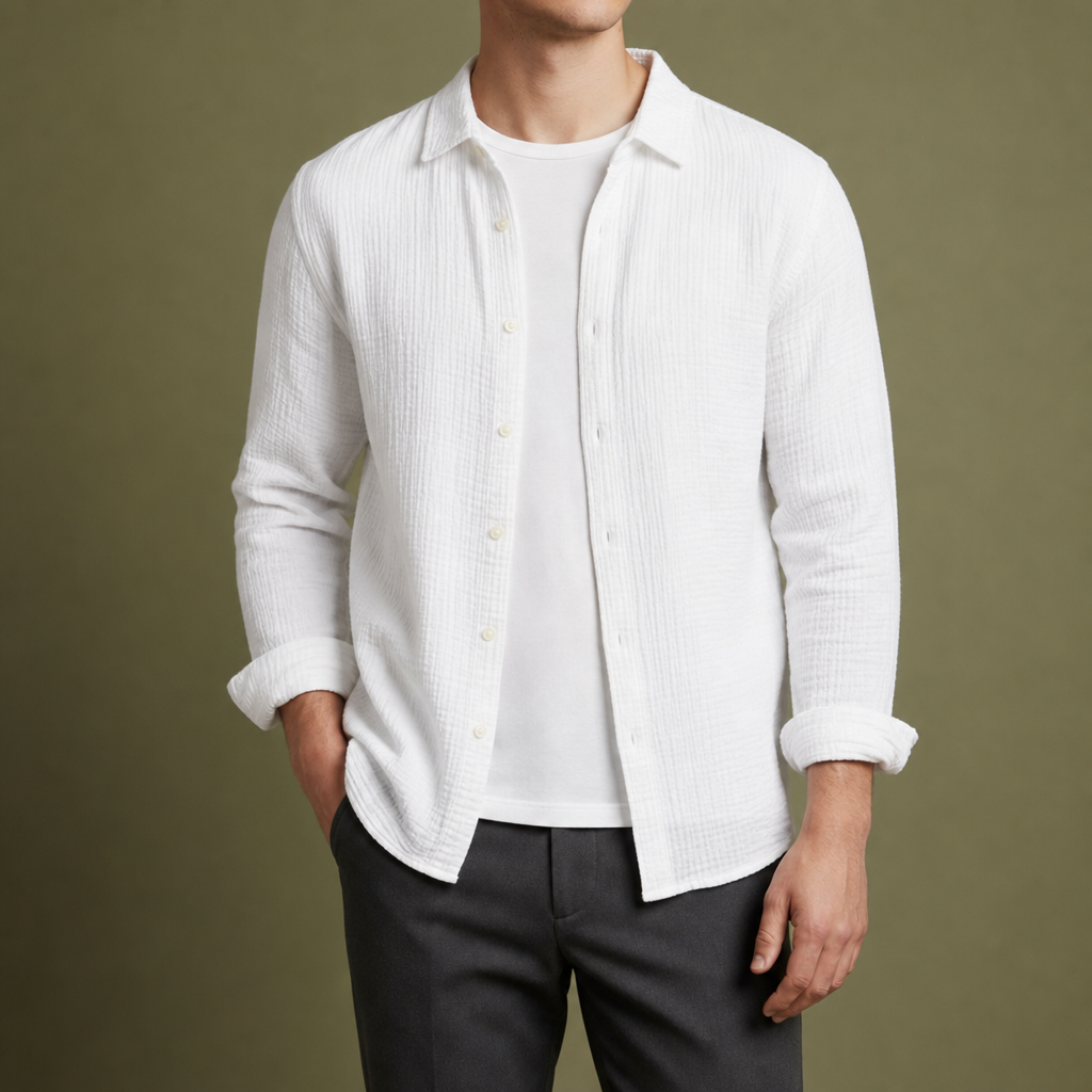 Jackson | Bonifacio Cotton Gauze Casual Shirt