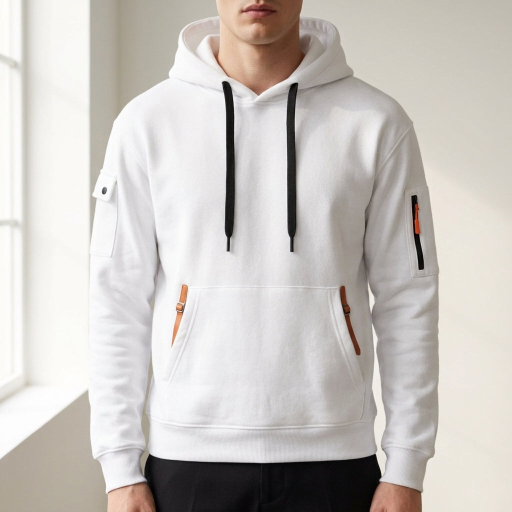 Jackson | Comillas Multi-Pocket Quarter-Zip Hoodie