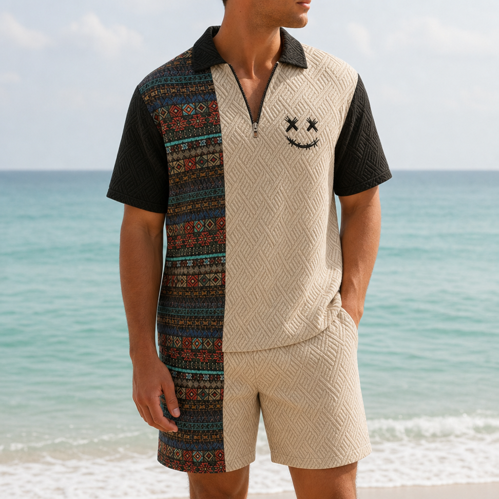 Jackson | Ubeda Colorblock Polo Co-Ord