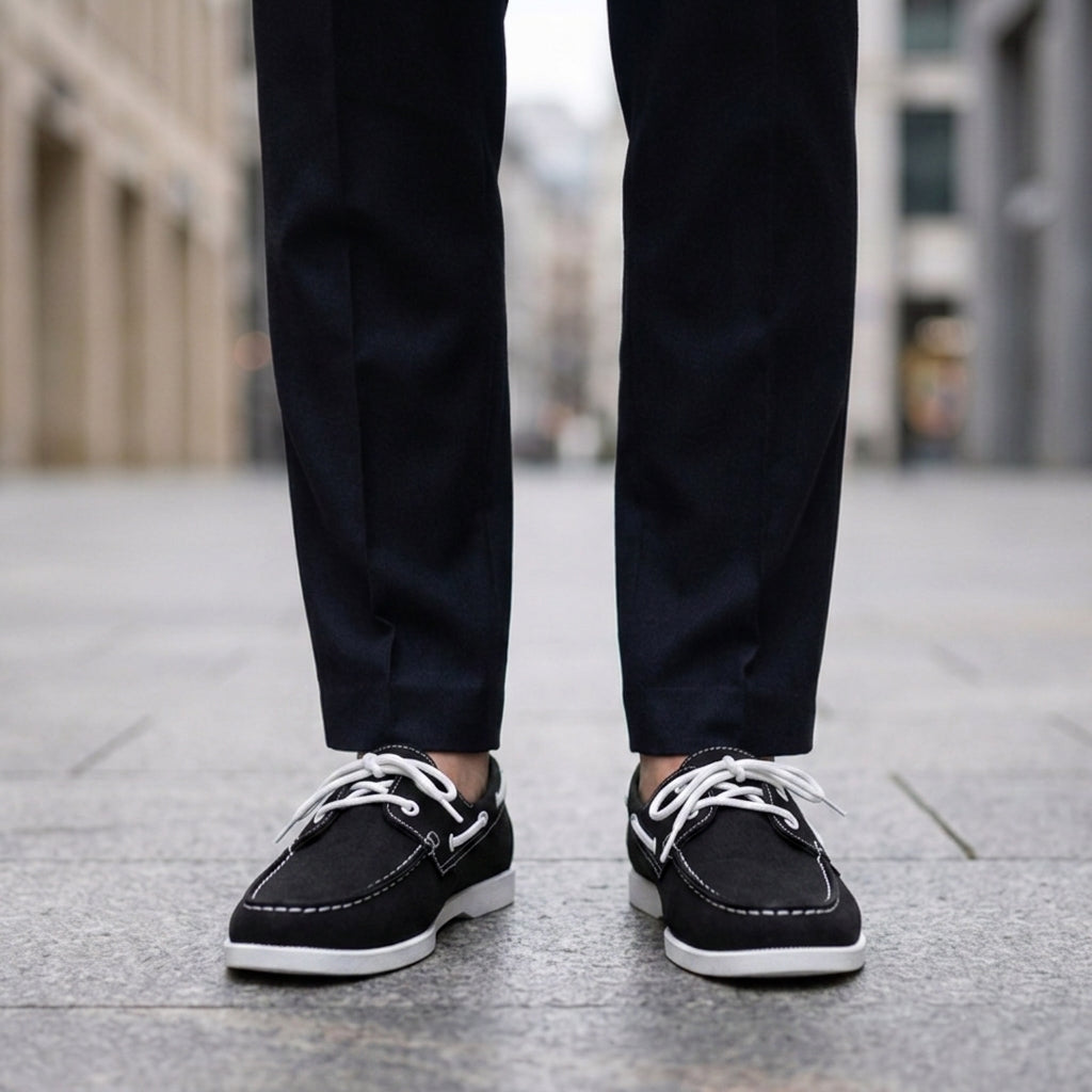 Jacob | Imperia Two-Tone Boat Shoes