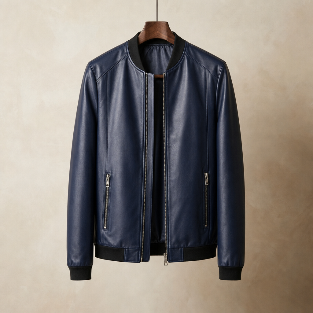 Jacob | Rab Leather Bomber Jacket