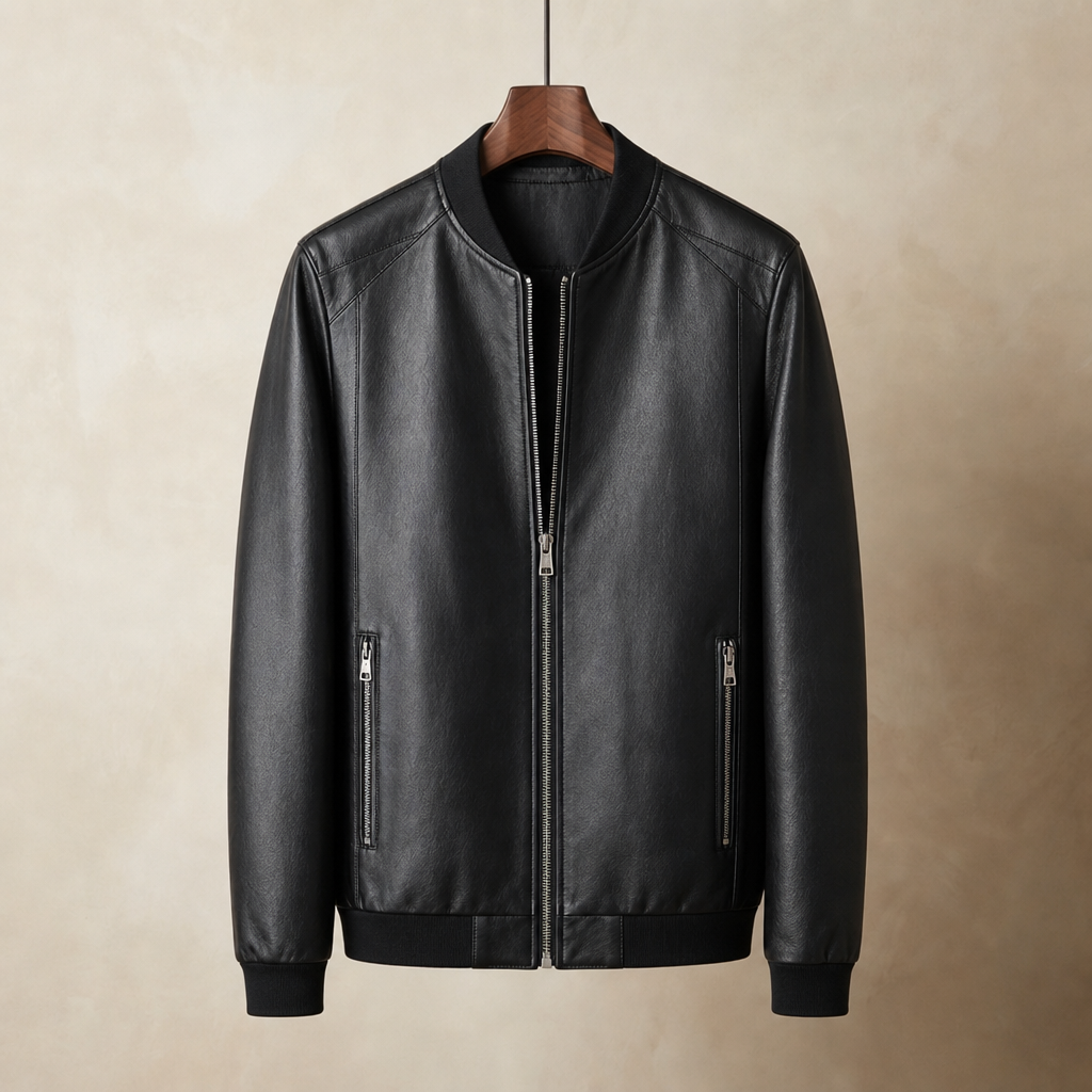 Jacob | Rab Leather Bomber Jacket
