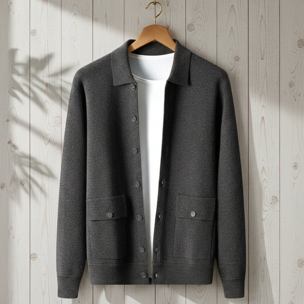 John | Verona Longline Cashmere Button Jacket