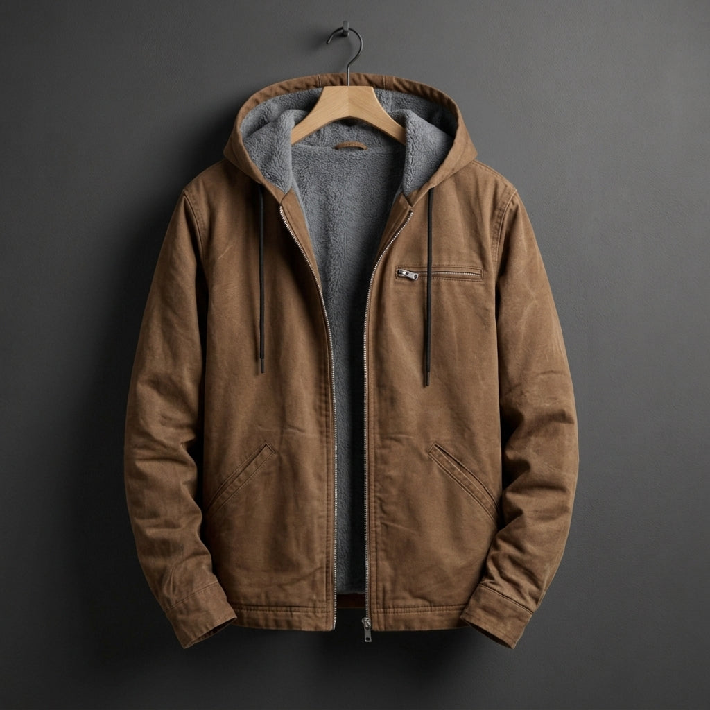 Jonathan | Beziers Fleece Lined Hooded Jacket