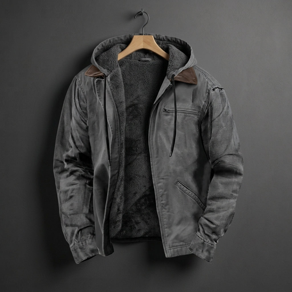 Jonathan | Beziers Fleece Lined Hooded Jacket