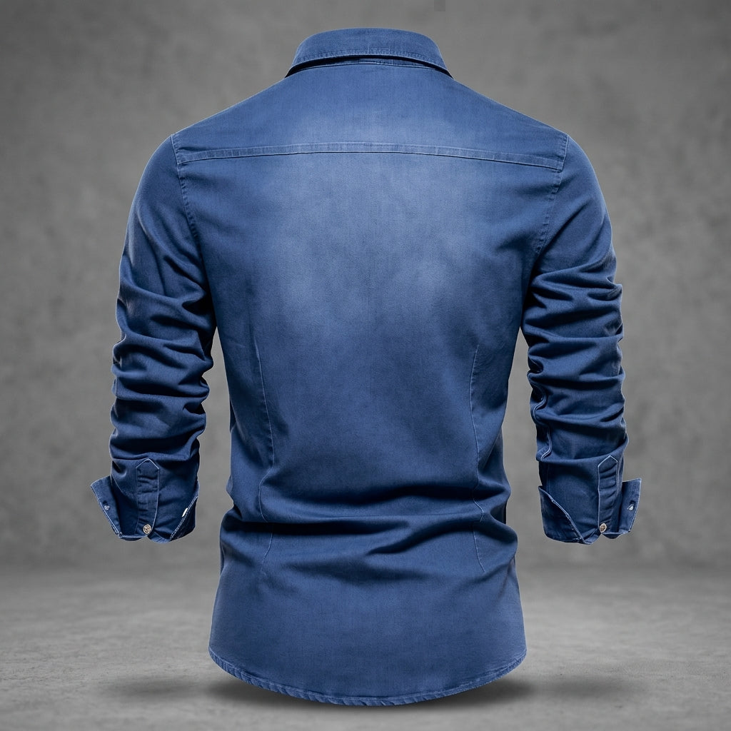 Jonathan | Maratea Cotton Denim Shirt