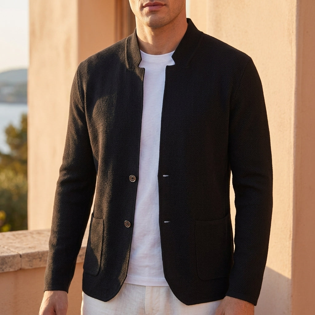 Joseph | Kos Stand Collar Knit Cardigan