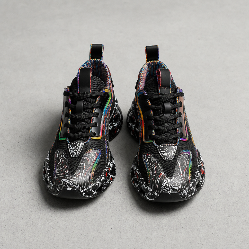 Joseph | Lagos Graffiti Chunky Sneakers