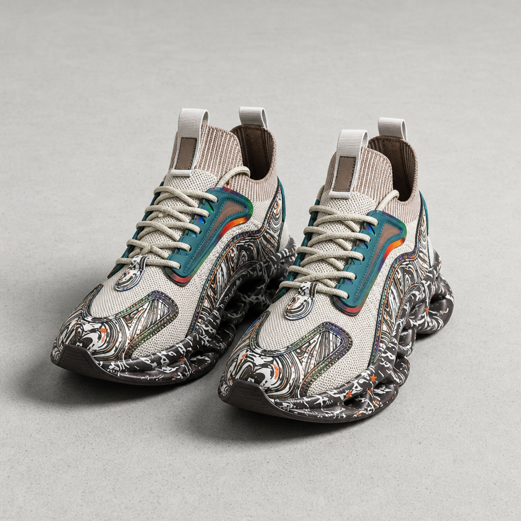 Joseph | Lagos Graffiti Chunky Sneakers