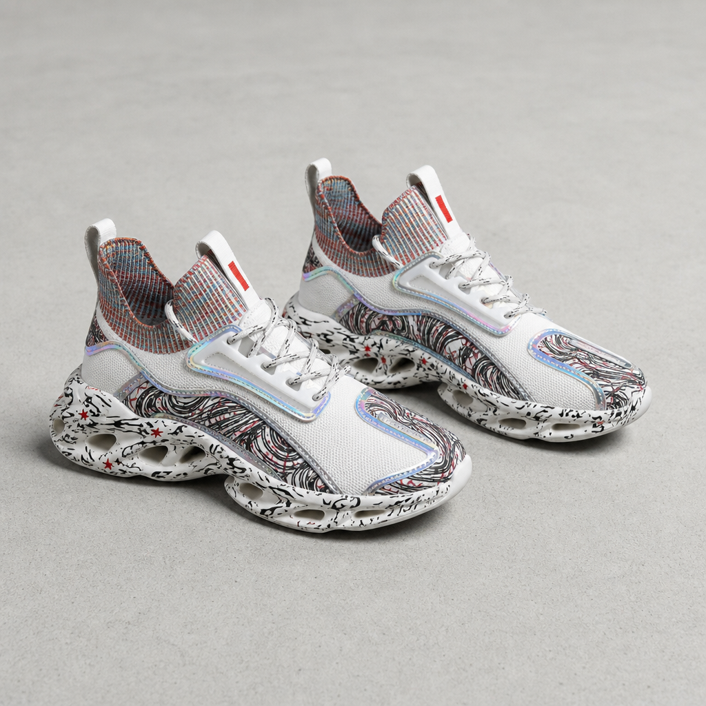 Joseph | Lagos Graffiti Chunky Sneakers