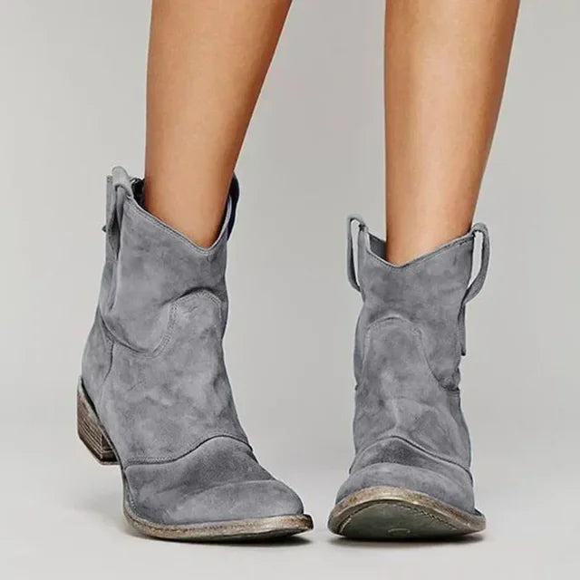 Josephine | Marina Cowboy Ankle Boots
