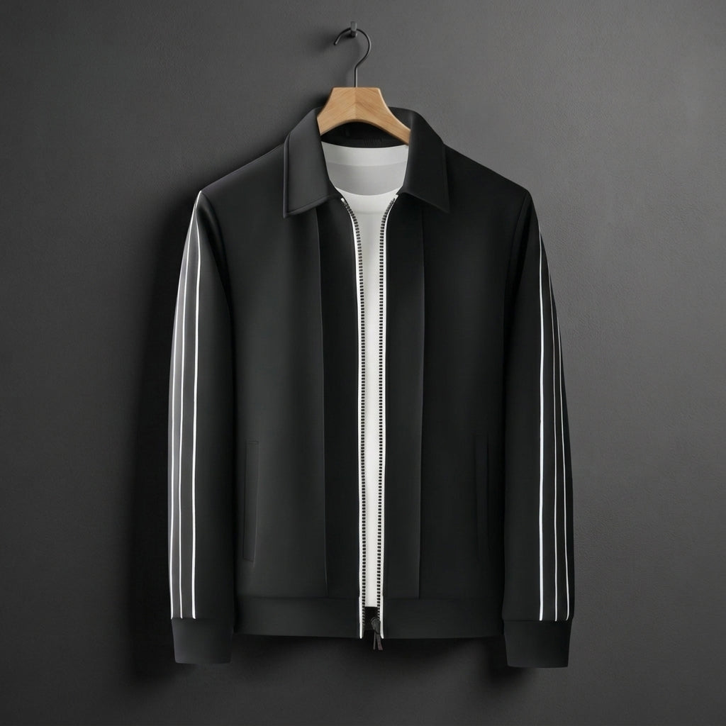 Joshua | Circuit Lycra Stripe-Panel Track Set