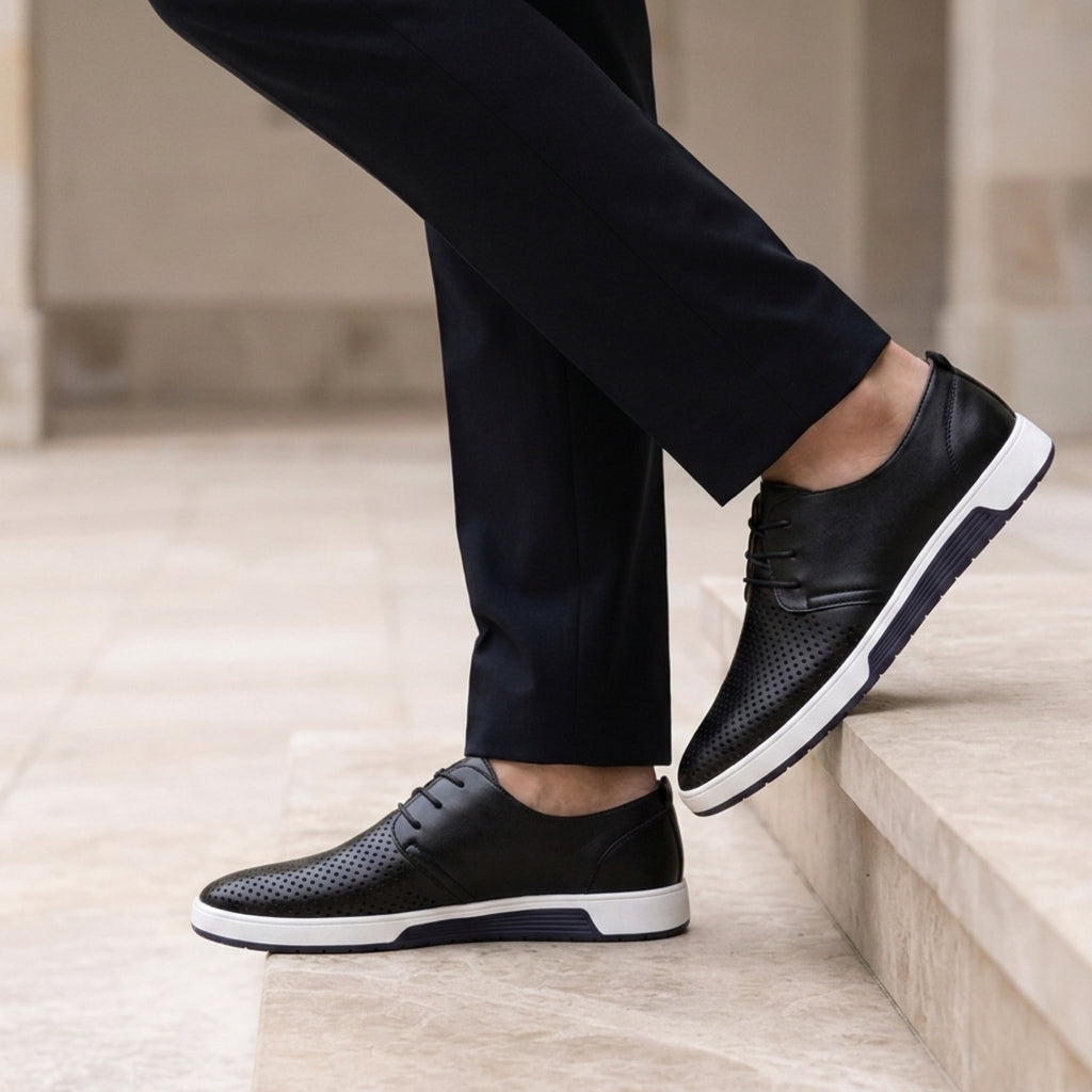 Julian | Chios Perforated Leather Sneakers