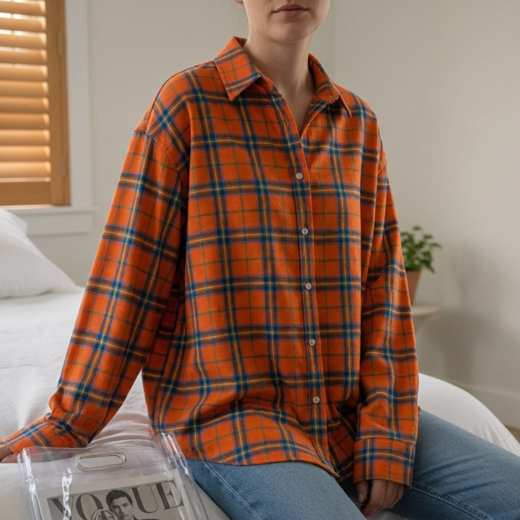 Layla | Darcy Oversized Plaid Shirt
