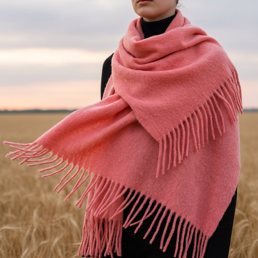 Layla | Padova Tassel Cashmere Scarf