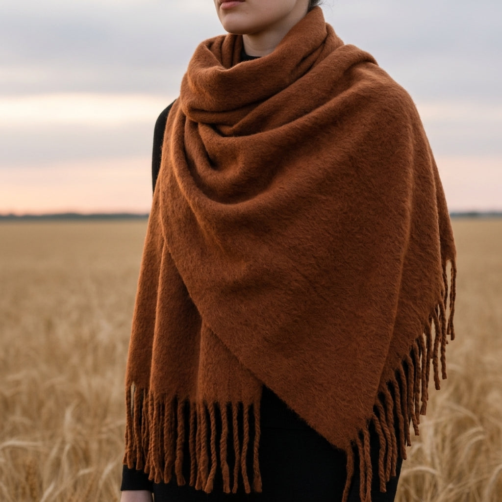 Layla | Padova Tassel Cashmere Scarf