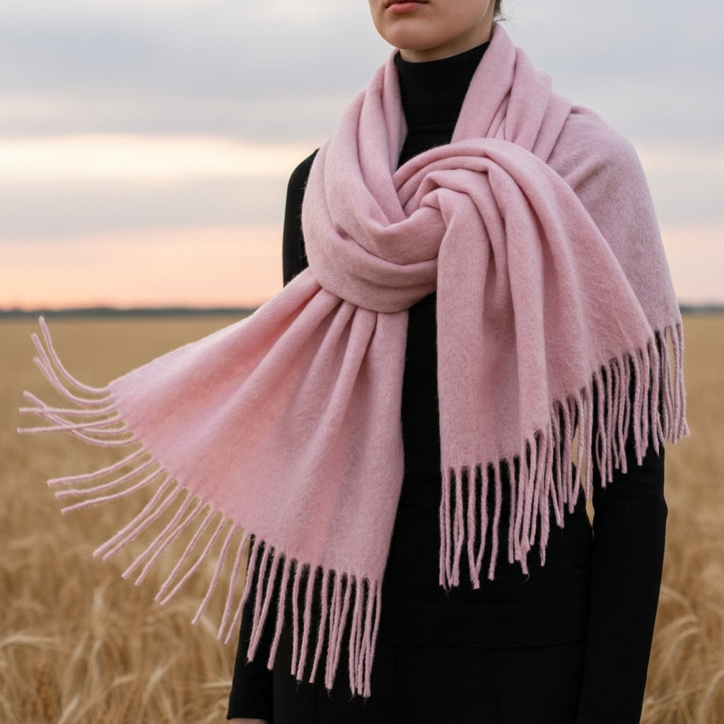 Layla | Padova Tassel Cashmere Scarf