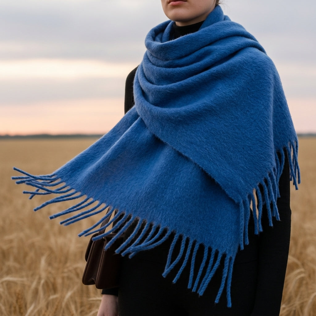 Layla | Padova Tassel Cashmere Scarf