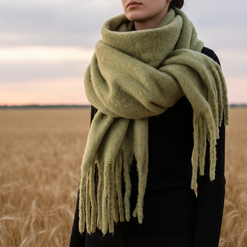 Layla | Padova Tassel Cashmere Scarf