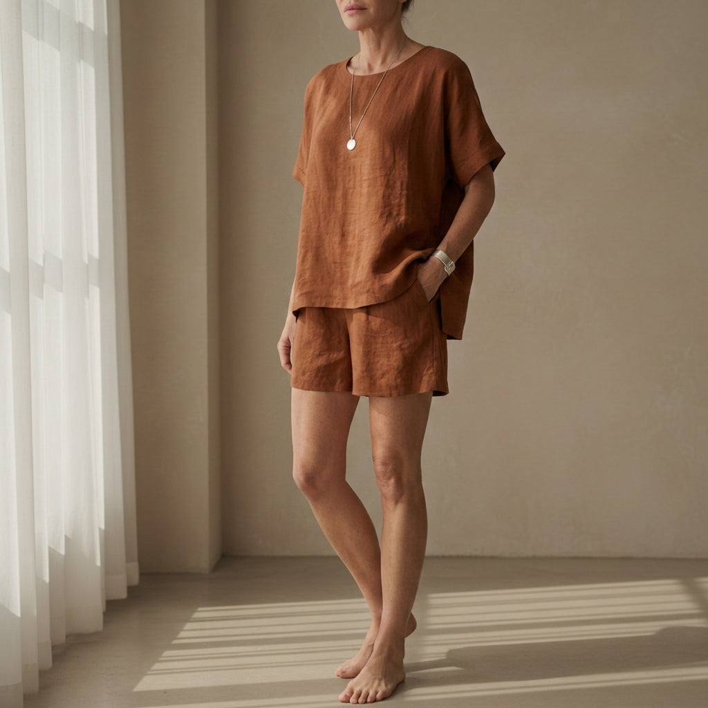Layla | Sete Linen Two-Piece Set