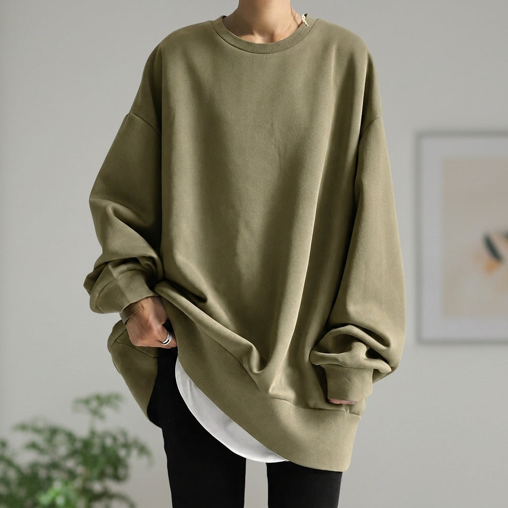 Leah | Bruges Oversized Tunic Sweater