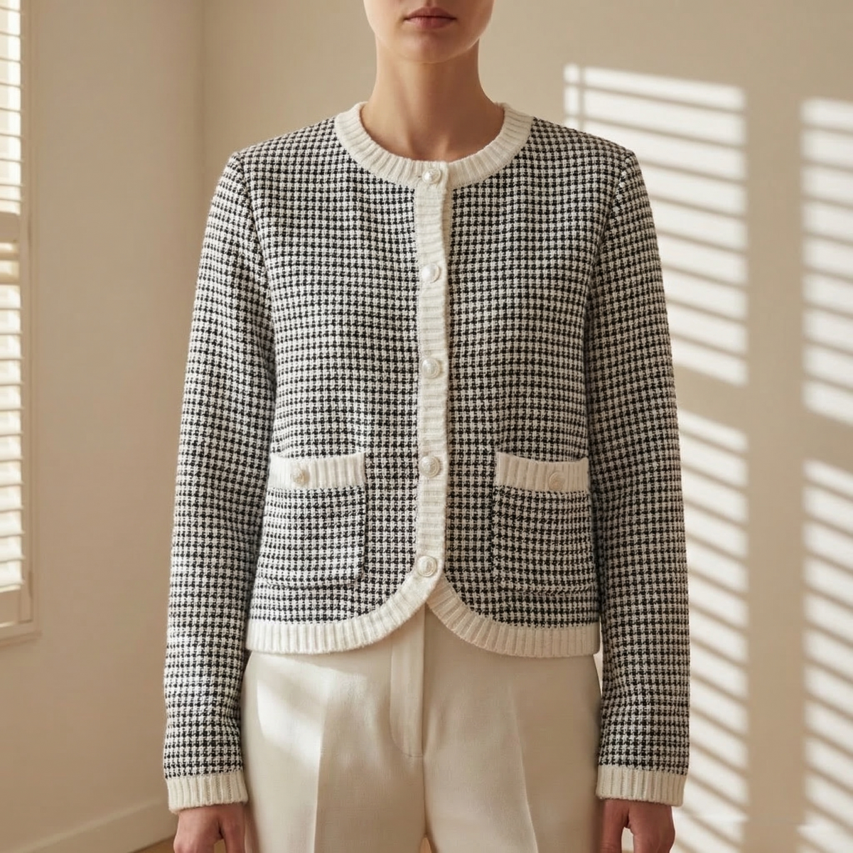 Leah | Florence Color Patchwork Blazer