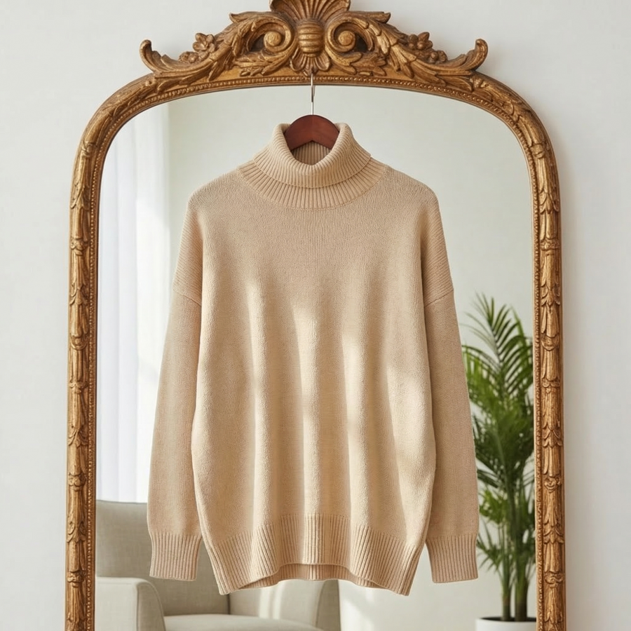 Leah | Sheena Turtleneck Sweater