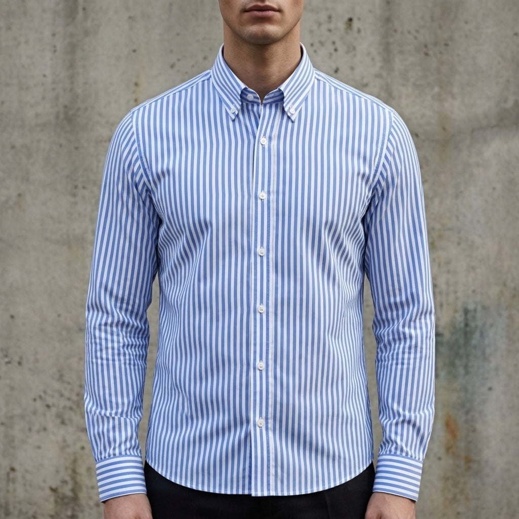 Levi | Albufeira Striped Button-Up Shirt