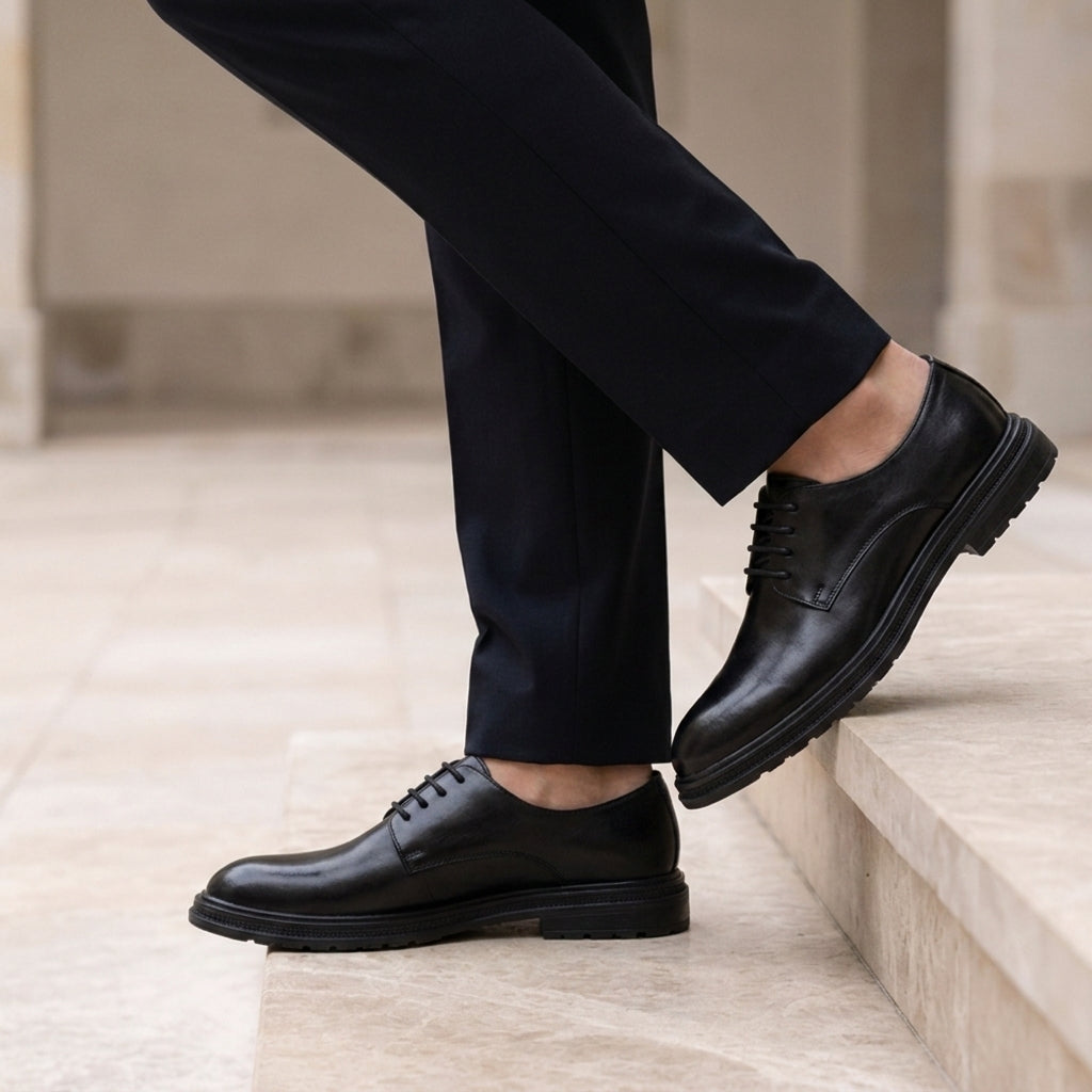 Levi | Ferrara Leather Derby Dress Shoes
