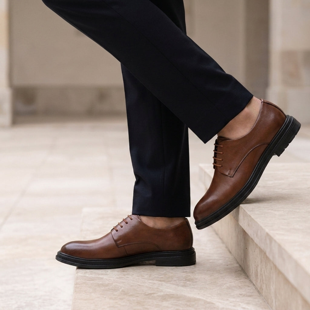 Levi | Ferrara Leather Derby Dress Shoes