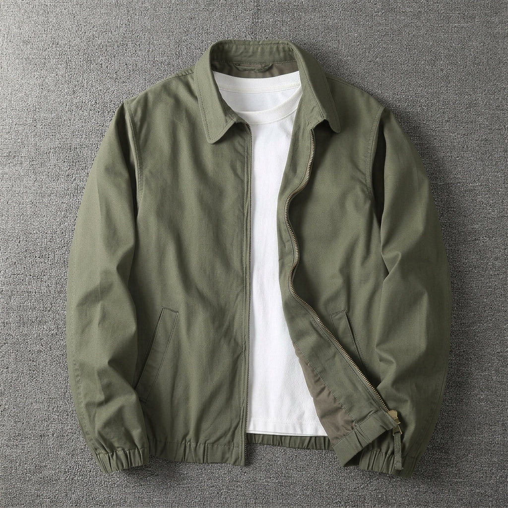 Liam | Olviera Cotton Bomber Jacket
