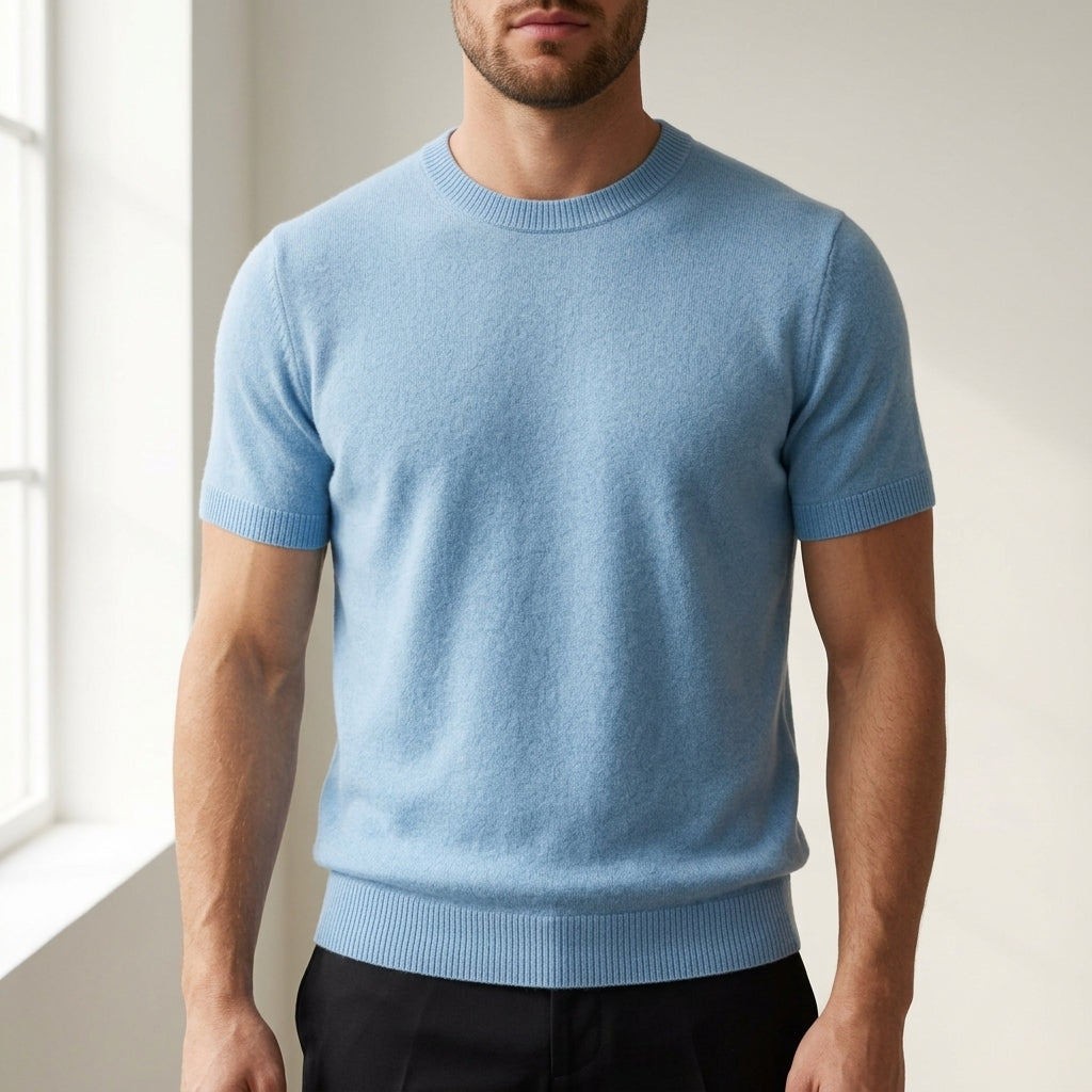 Liam | Skyros Knit Blend Tee