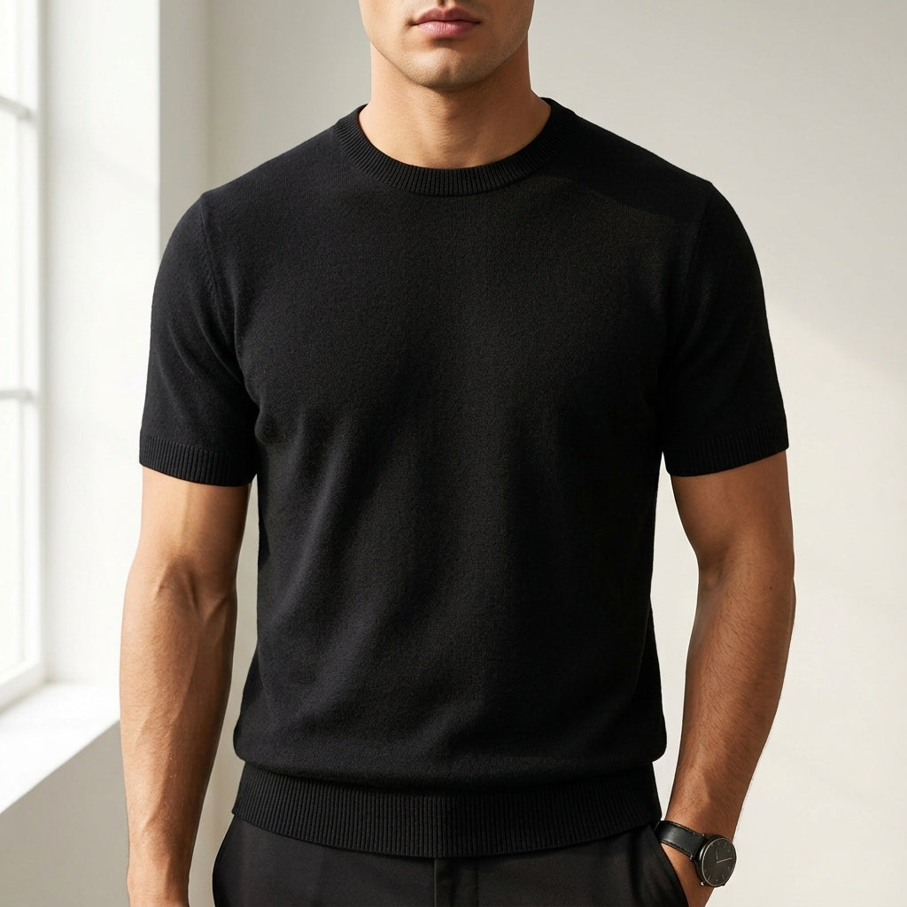 Liam | Skyros Knit Blend Tee