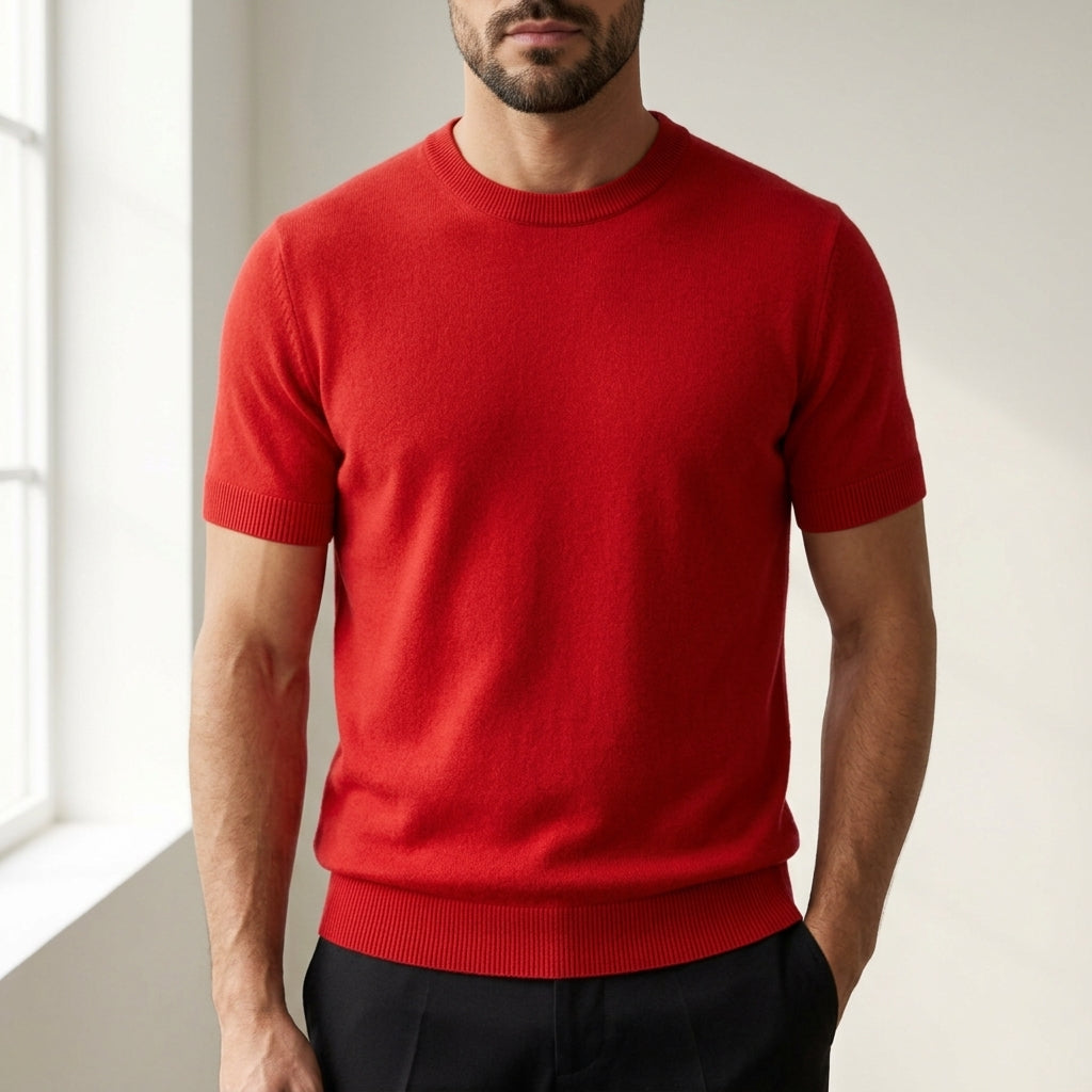 Liam | Skyros Knit Blend Tee