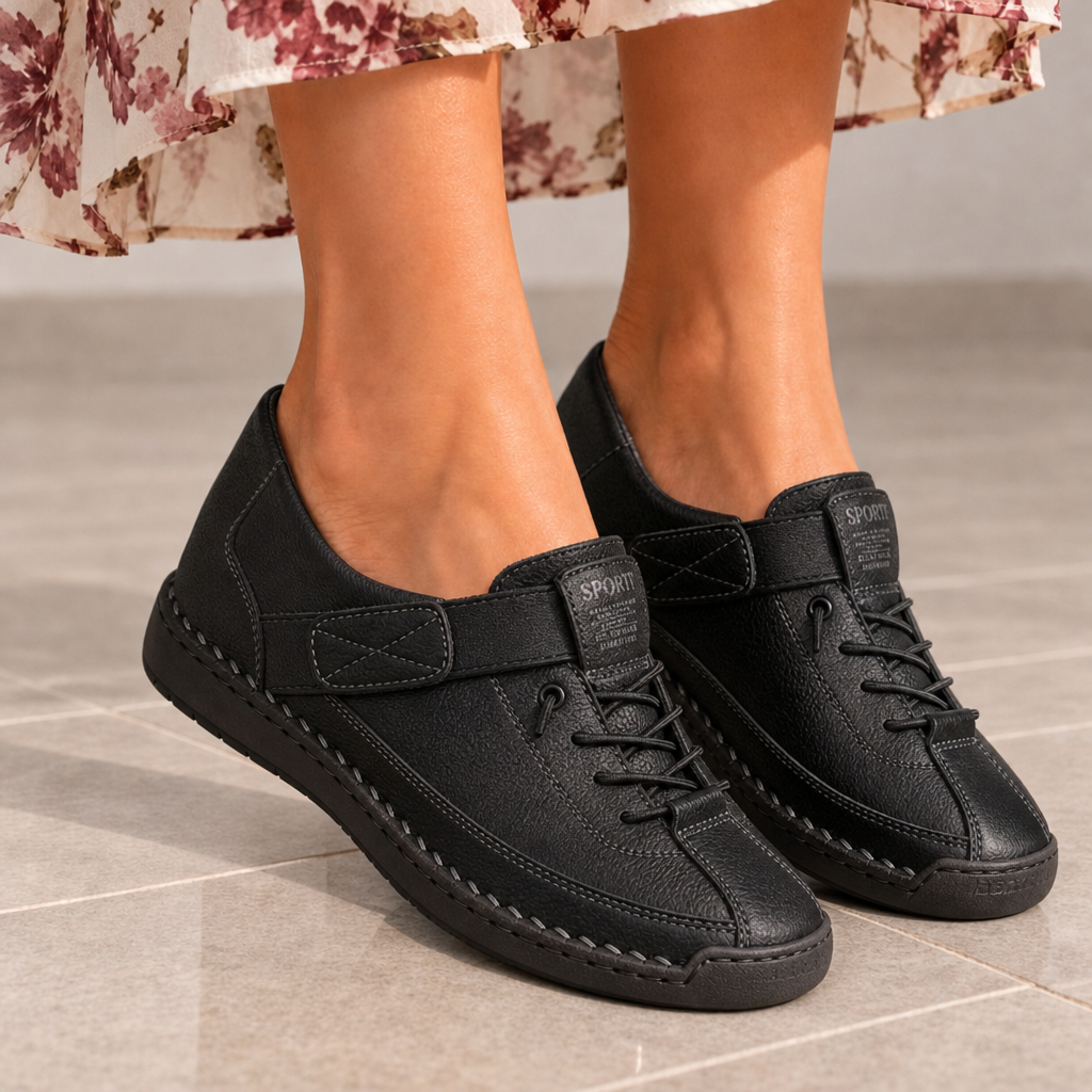 Lily | Tivoli Orthopedic Suede Sneakers