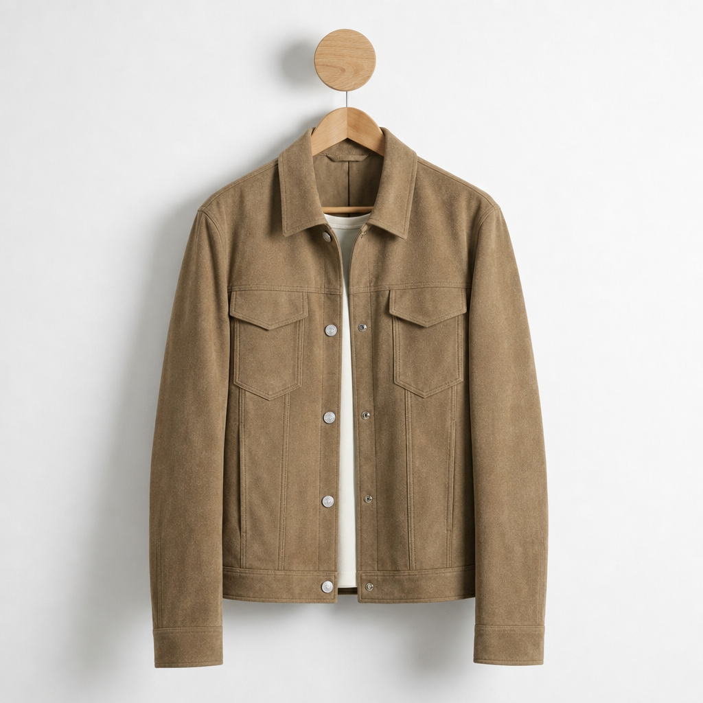 Lincoln | Chania Suede Button-Up Jacket