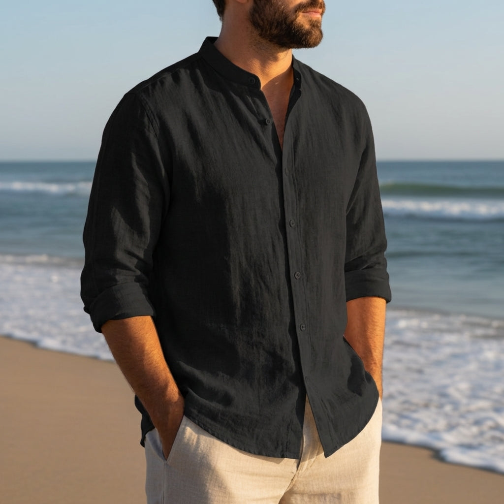 Lincoln | Vieno Casual Linen Shirt