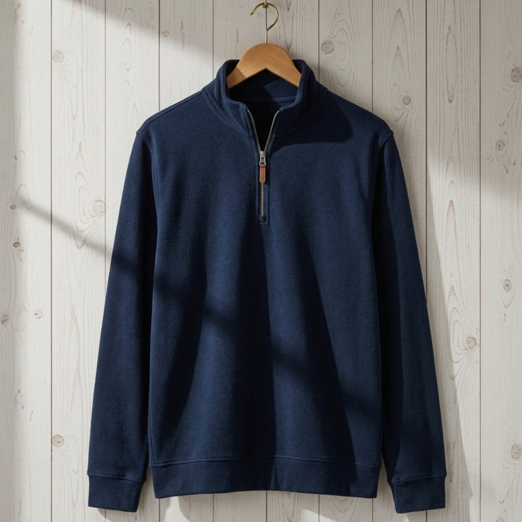Logan | Bernese Fleece Quarter-Zip