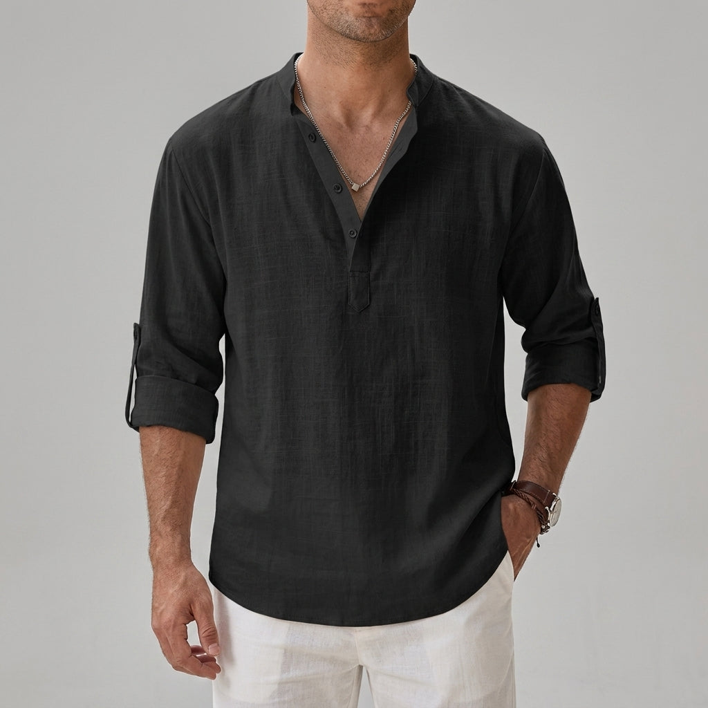 Lucas | Begur Relaxed Linen Shirt