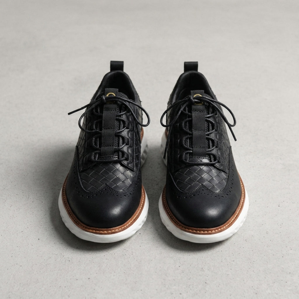 Lucas | Vence Leather Oxford Sneakers